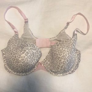 36C animal print bra